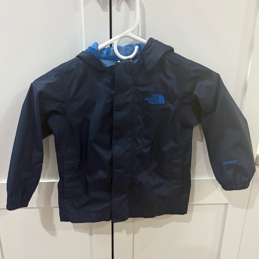 North Face Toddler Navy Raincoat